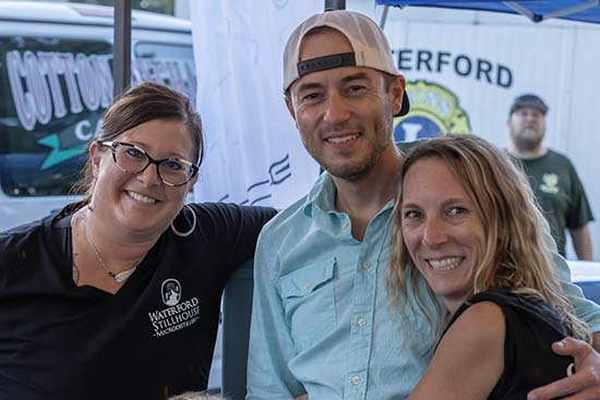 Kelly, Brandon and Tammie from the Stillhouse