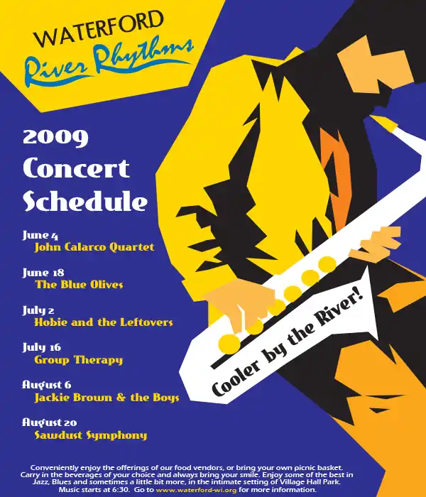 Waterford River Rhythms poster 2009
