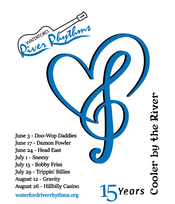 Waterford River Rhythms poster 2021