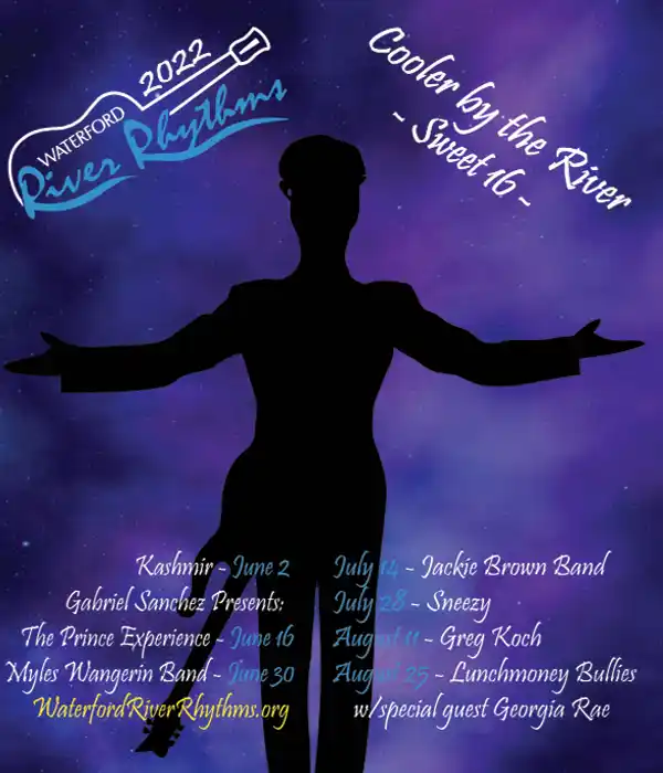 Waterford River Rhythms poster 2022