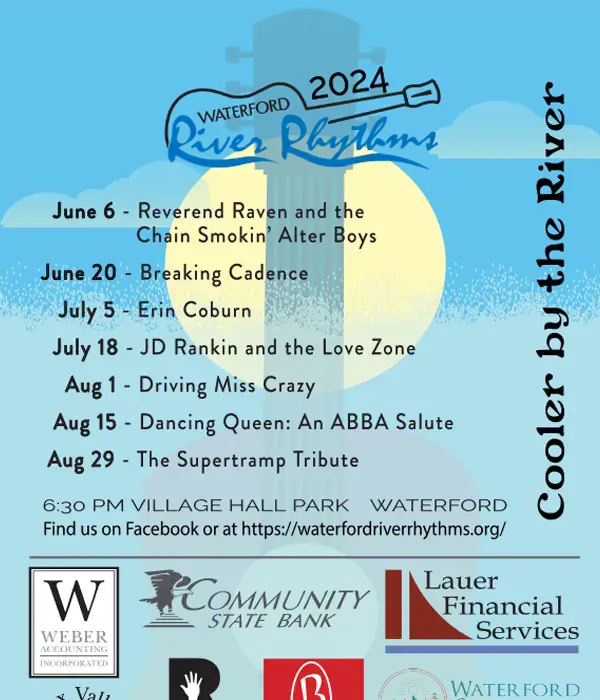Waterford River Rhythms poster 2024