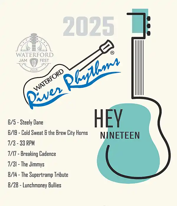 Waterford River Rhythms poster 2025
