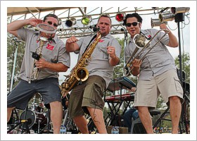 Cold Sweat and the Brew City Horns