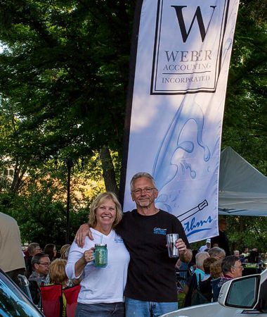 Colleen Weber and Al Sikora