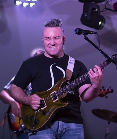 Ted Koth of The Jackie Brown Band