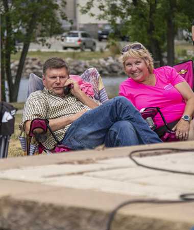 Jerry Hribar and Colleen Weber