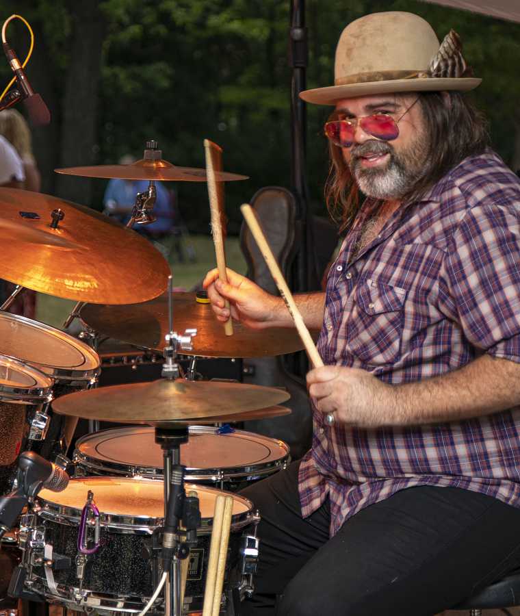 Damon Fowler's drummer