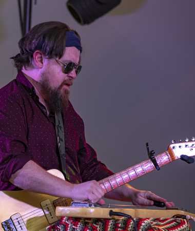 Damon Fowler on Steel Guitar