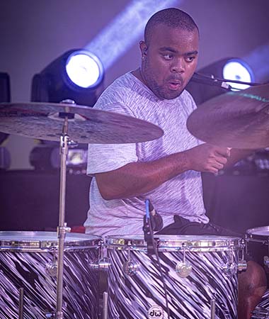 Erin's drummer - Brandon Pettiford