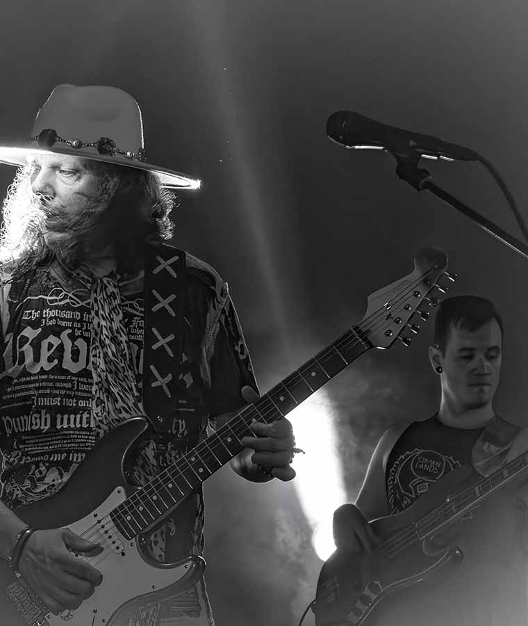 Anthony Gomes and Bassist