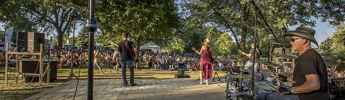 Jackie Brown Band @ Village Hall Park, Waterford WI